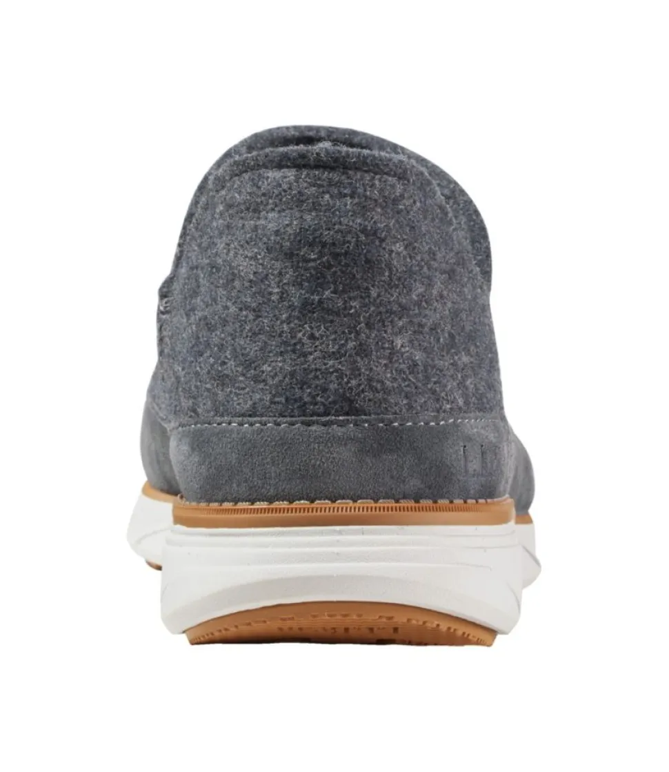 New L.L.Bean "Men's Downeast Slip-Ons, Wool"