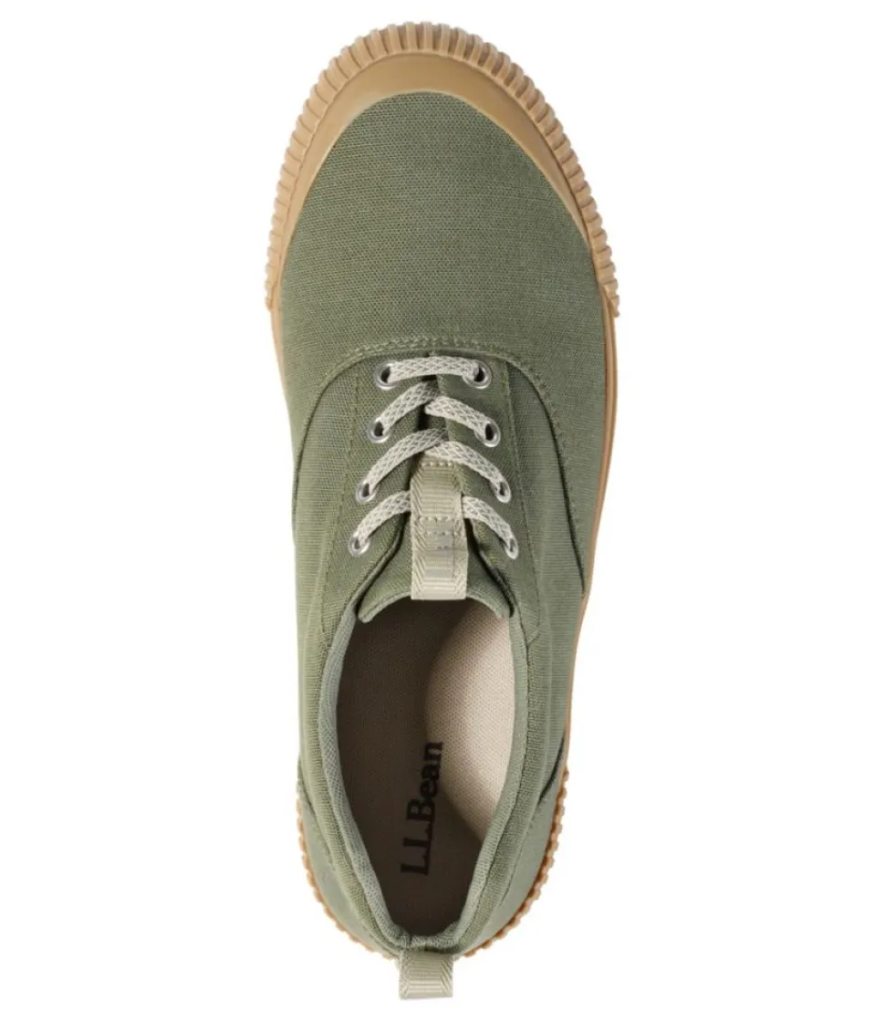 Sale L.L.Bean "Men's Eco Woods Lace-Up Shoes, Canvas"