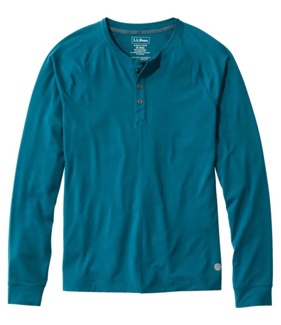 Clearance L.L.Bean "Men's Encompass Merino Wool-Blend Henley"