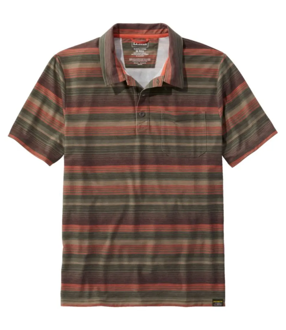 Online L.L.Bean "Men's Everyday SunSmart® Polo 2.0, Short-Sleeve Stripe"
