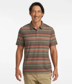 Online L.L.Bean "Men's Everyday SunSmart® Polo 2.0, Short-Sleeve Stripe"