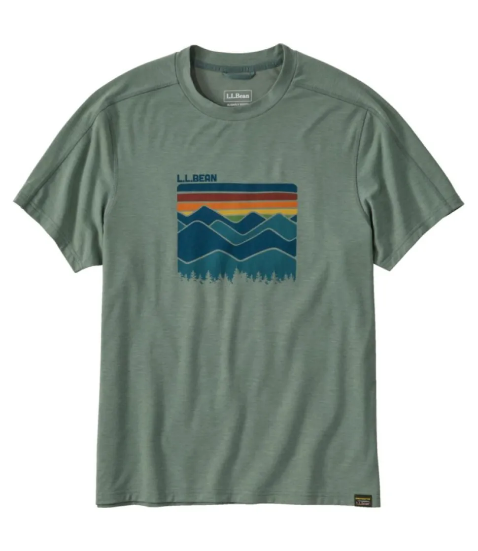 Hot L.L.Bean "Men's Everyday SunSmart® Tee, Short-Sleeve, Logo"