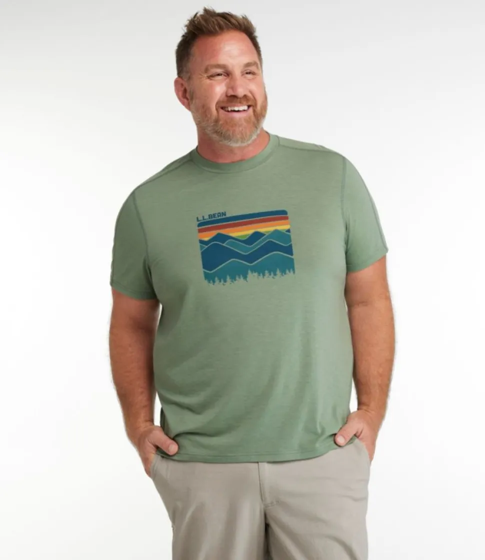 Hot L.L.Bean "Men's Everyday SunSmart® Tee, Short-Sleeve, Logo"