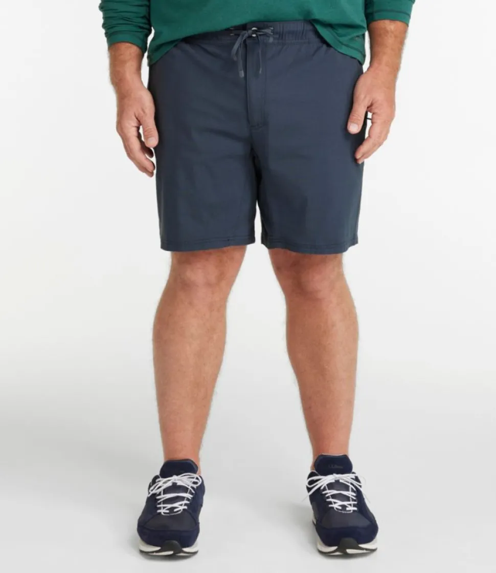 Shop L.L.Bean "Men's Explorer Ripstop Shorts, 8"" CarbonNavy