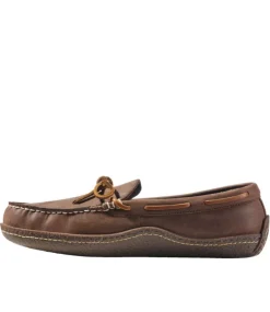 Sale L.L.Bean "Men's Handsewn Slippers, Flannel-Lined"