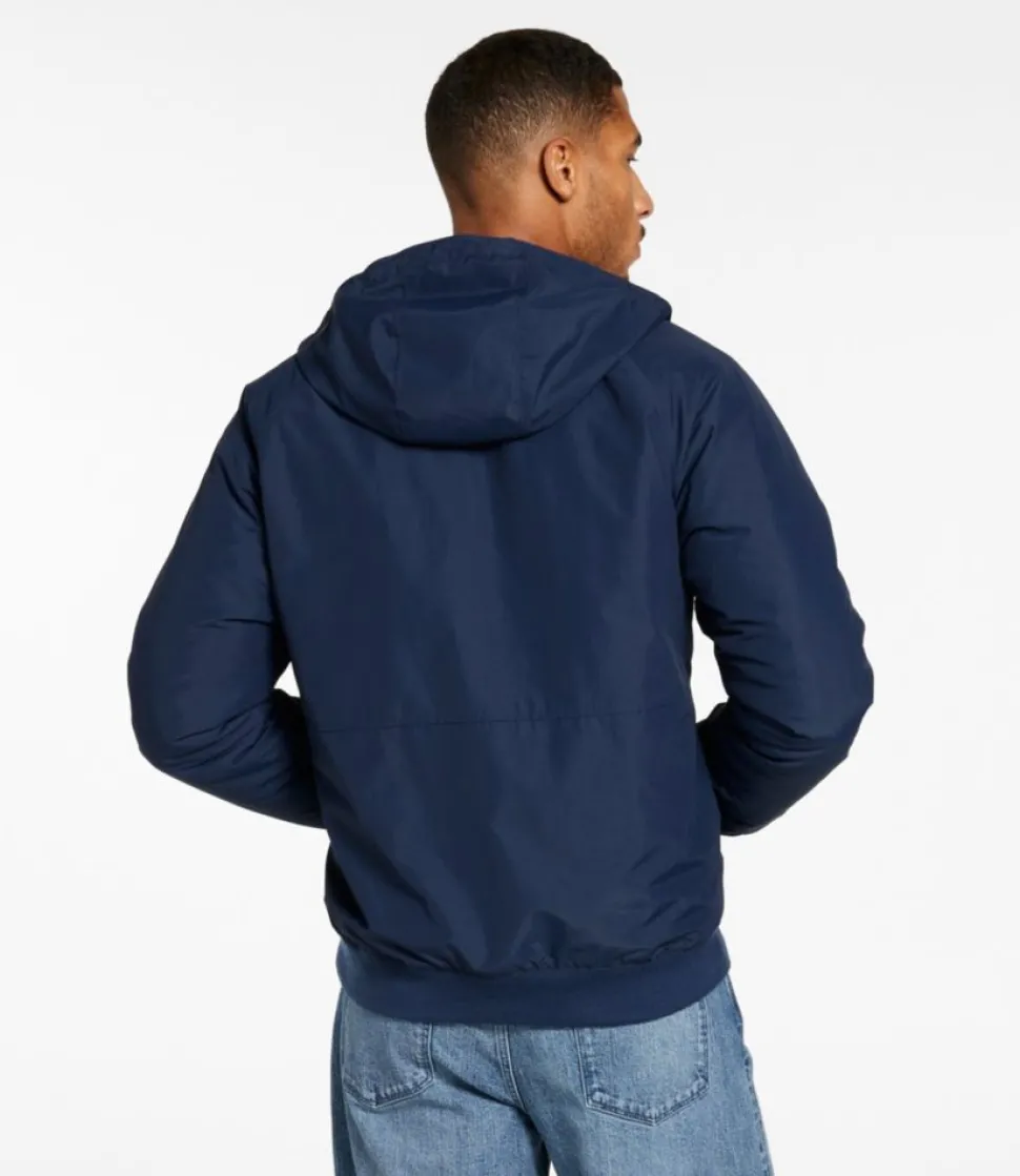 Flash Sale L.L.Bean "Men's Insulated 3-Season Bomber Hooded Jacket"