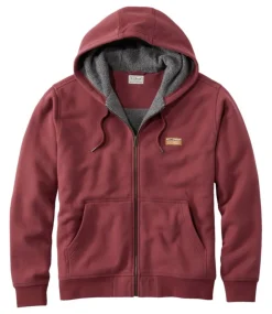 Best Sale L.L.Bean "Men's Katahdin Iron Works® Hooded Sweatshirt, Fleece-Lined"