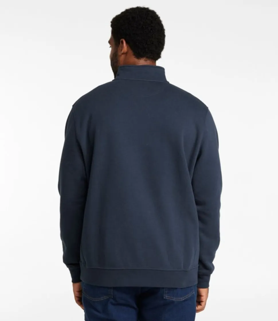 Fashion L.L.Bean "Men's Katahdin Iron Works® Half-Zip Sweatshirt, Utility"