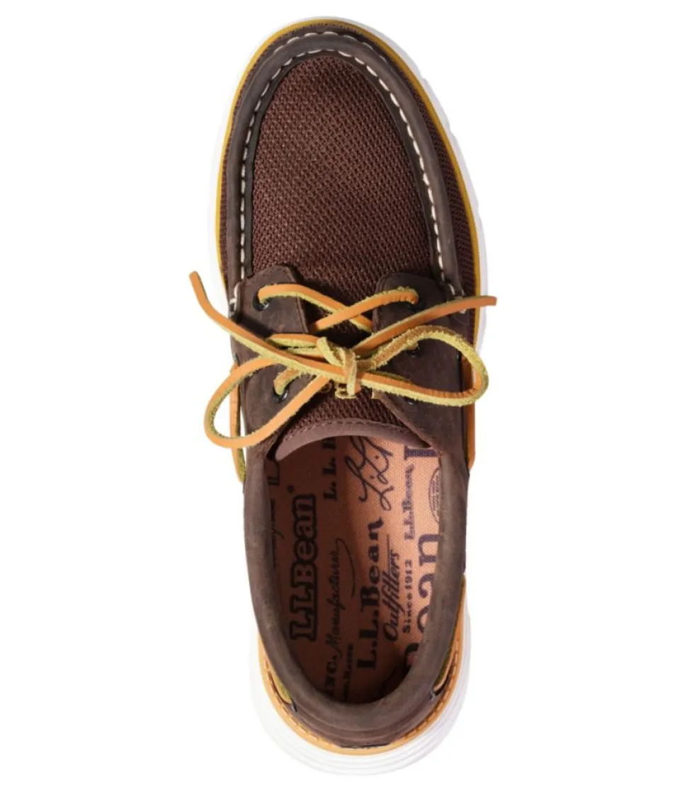 Clearance L.L.Bean "Men's Kennebec Boat Shoes, 3-Eye"