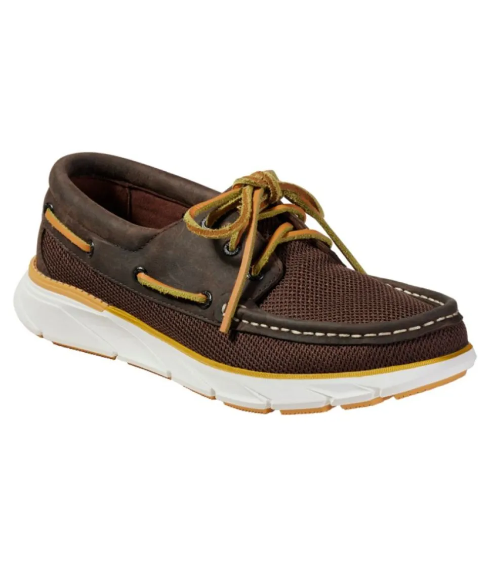 Clearance L.L.Bean "Men's Kennebec Boat Shoes, 3-Eye"