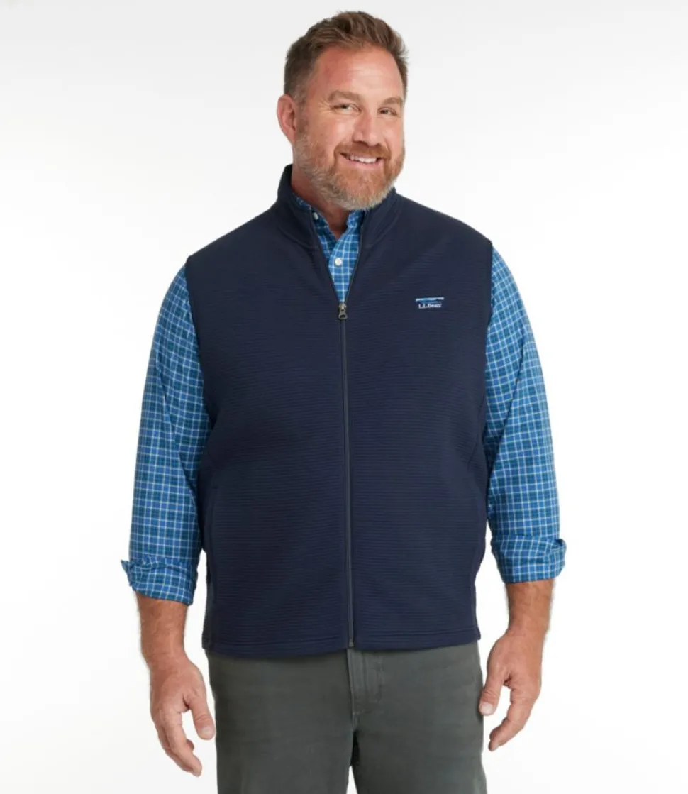 Outlet L.L.Bean "Men's Lakewashed Double-Knit Vest"