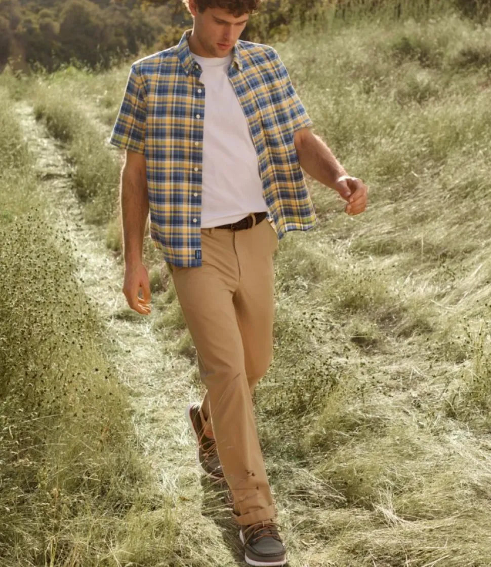 Fashion L.L.Bean "Men's Lakewashed® Stretch Khakis, Standard Fit, Straight Leg"