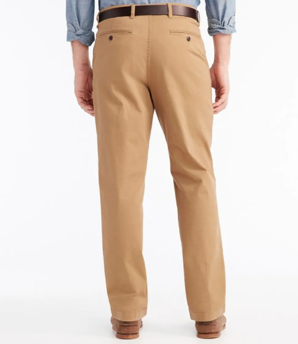 Hot L.L.Bean "Men's Lakewashed® Stretch Khakis, Natural Fit, Straight Leg"