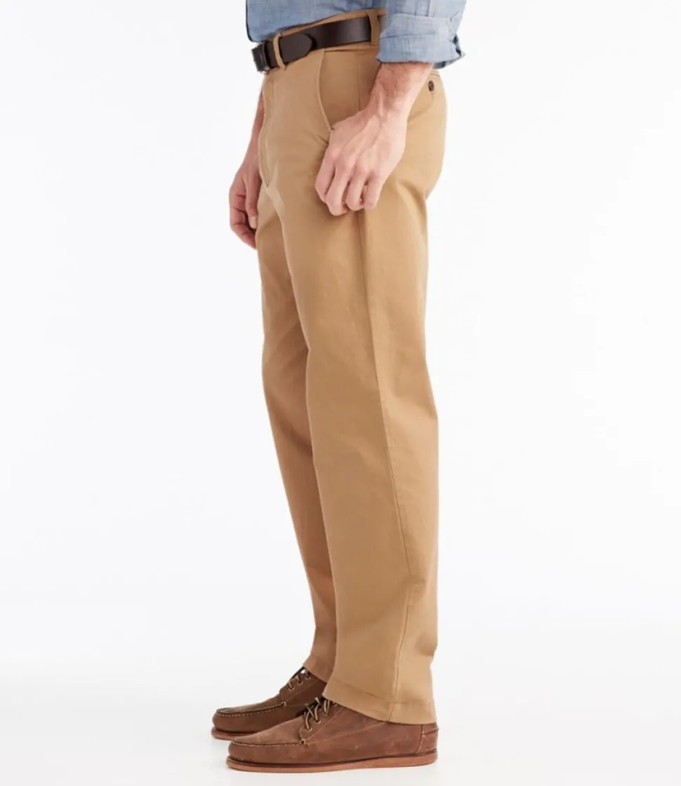 Hot L.L.Bean "Men's Lakewashed® Stretch Khakis, Natural Fit, Straight Leg"