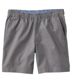 Flash Sale L.L.Bean "Men's Lakewashed Stretch Khaki Shorts, Pull-On, 8""