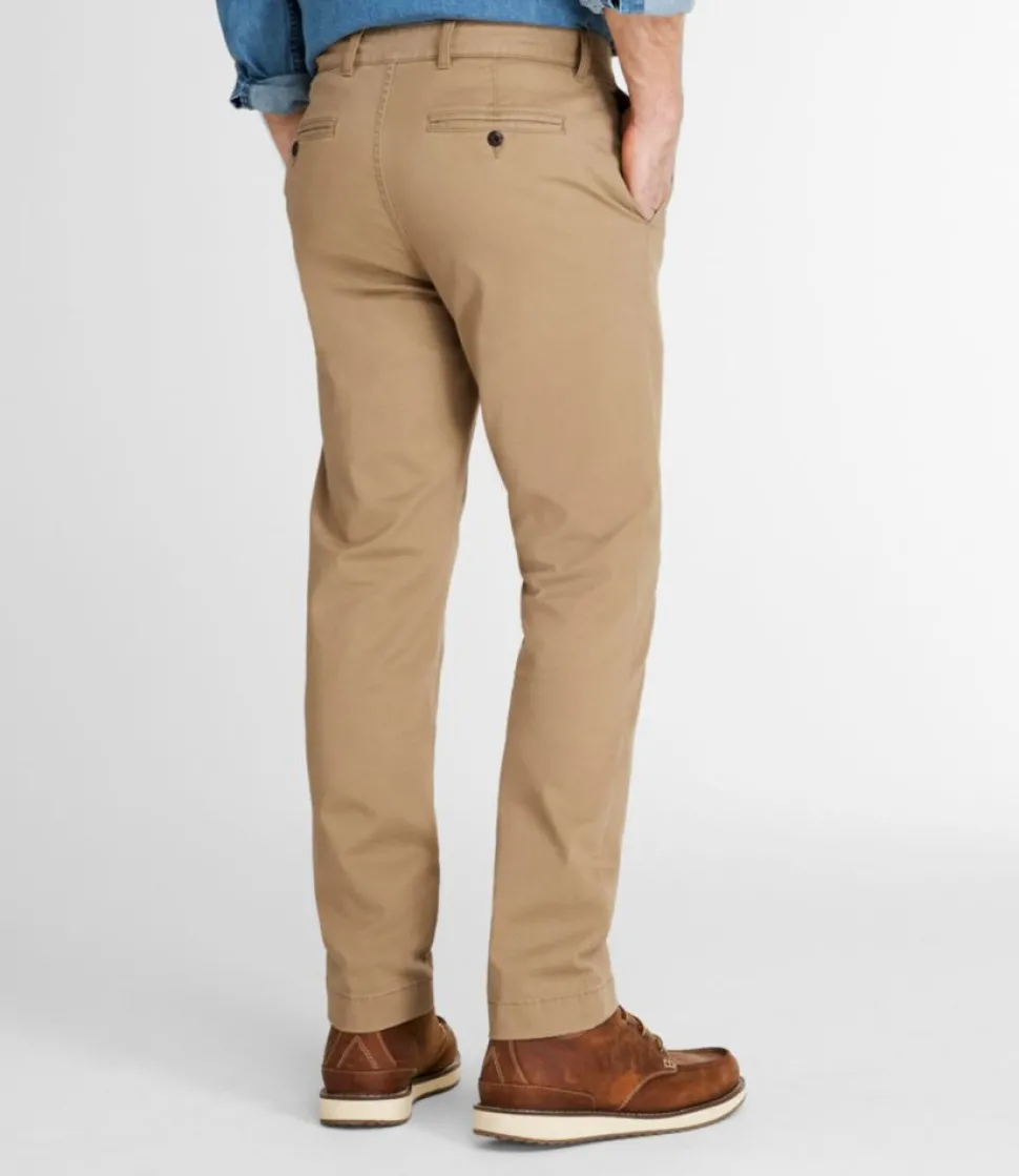 Shop L.L.Bean "Men's Lakewashed® Stretch Khakis, Slim Fit, Straight Leg"