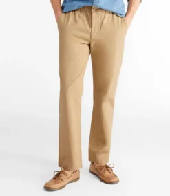 Cheap L.L.Bean "Men's Lakewashed® Stretch Khakis, Comfort Waist, Standard Fit, Straight Leg"