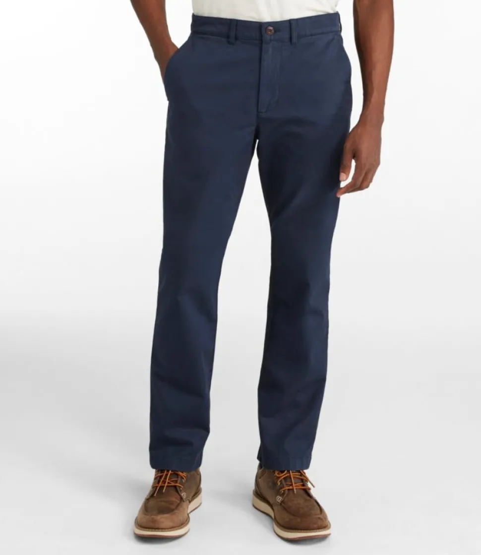 Store L.L.Bean "Men's Lakewashed® Stretch Khakis, Standard Athletic Fit, Tapered Leg"