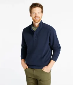 Online L.L.Bean "Men's 1912 Sweatshirt, Button-Mock"