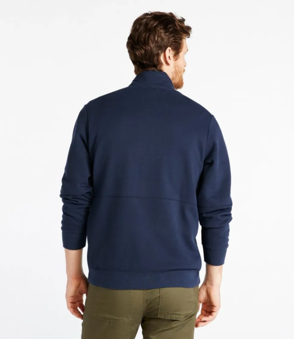 Online L.L.Bean "Men's 1912 Sweatshirt, Button-Mock"