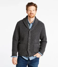 Shop L.L.Bean "Men's Classic Ragg Wool Sweaters, Cardigan"