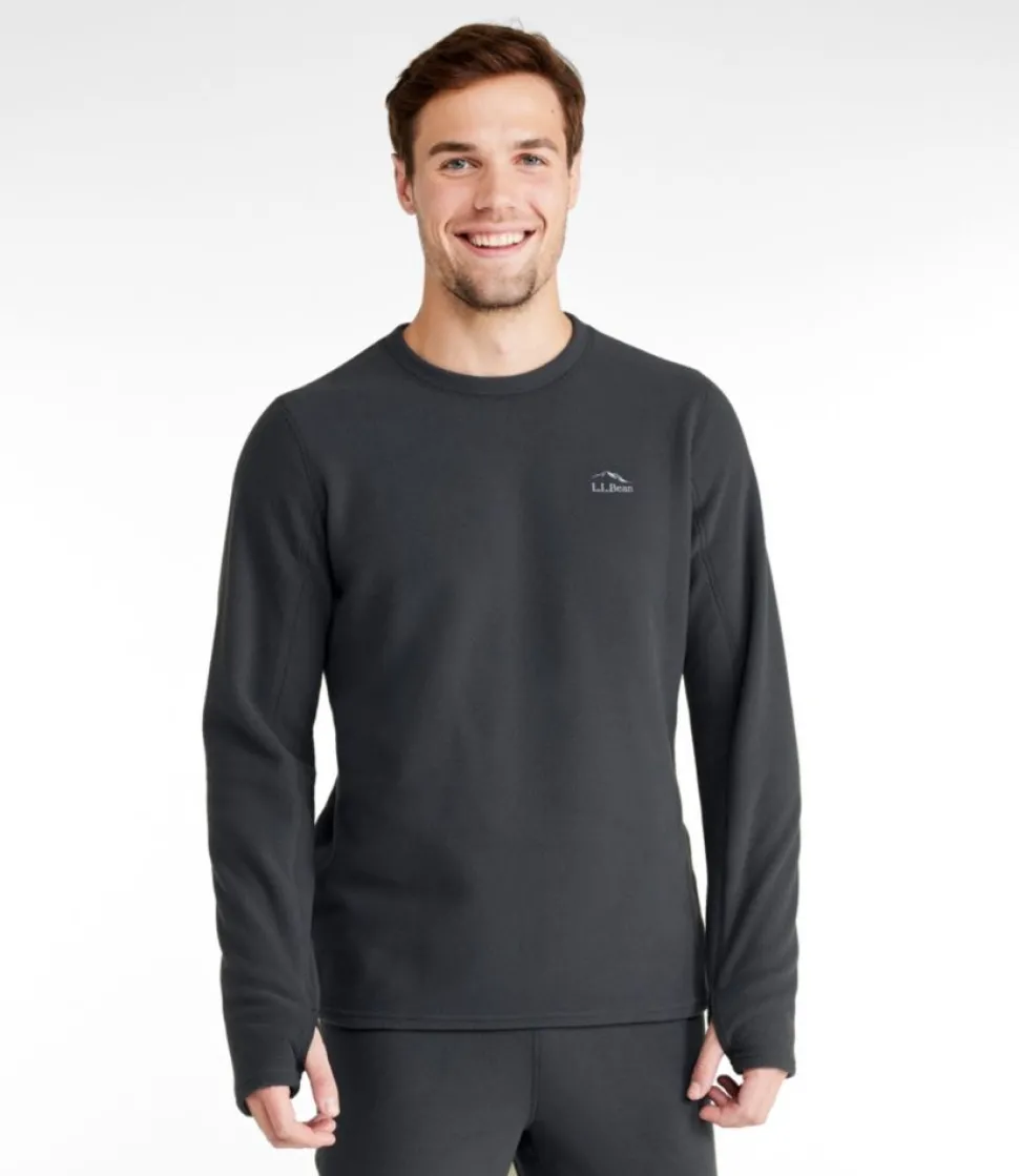Store L.L.Bean "Men's Fleece Base Layer Crew, Long-Sleeve"