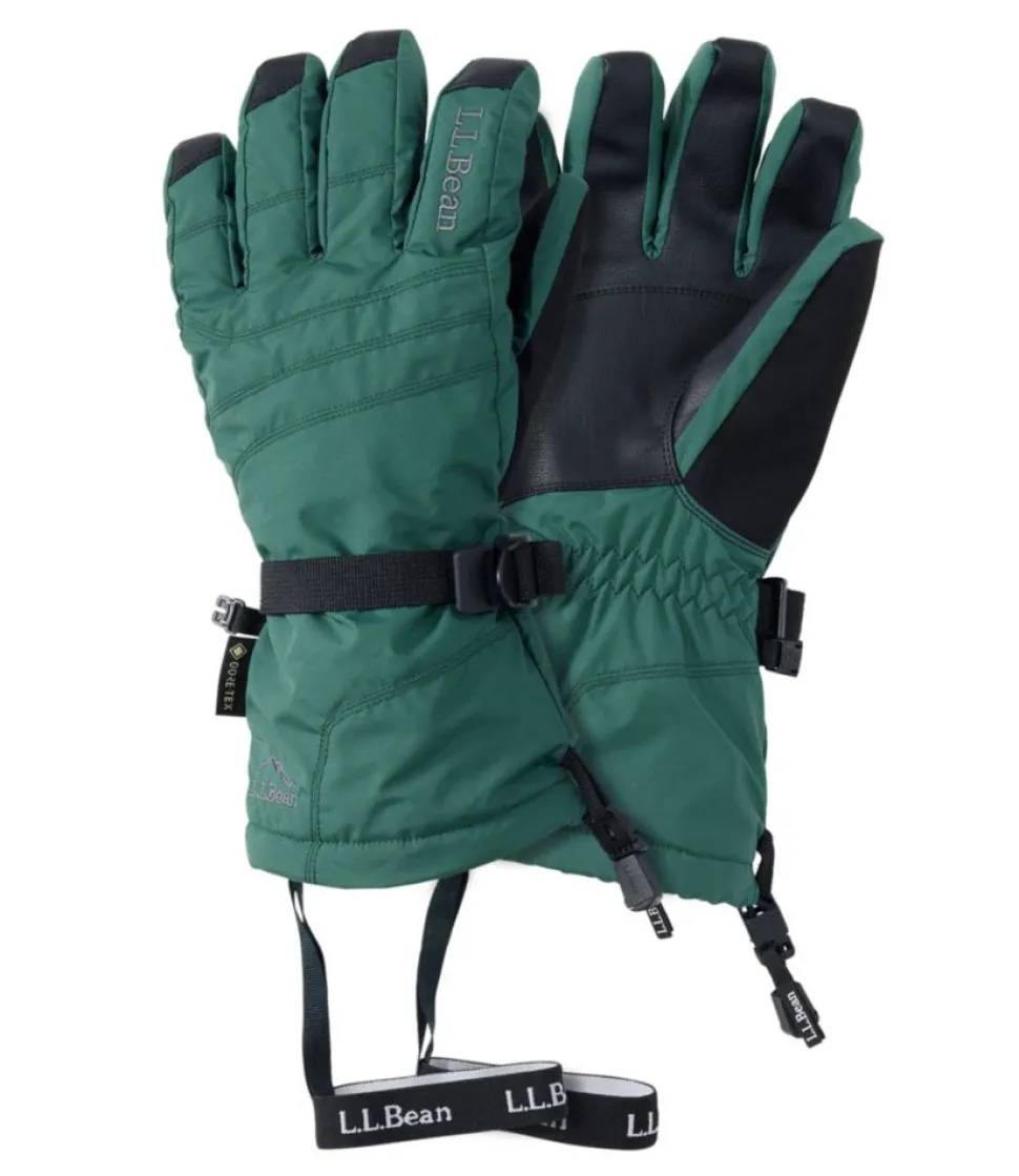 Fashion L.L.Bean "Men's GORE-TEX PrimaLoft Ski Gloves"