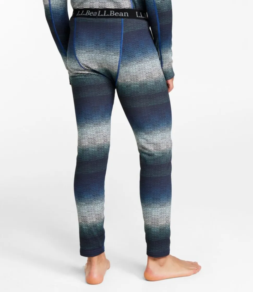Store L.L.Bean "Men's Heavyweight Base Layer Pants, Print" MidnightBlackOmbre