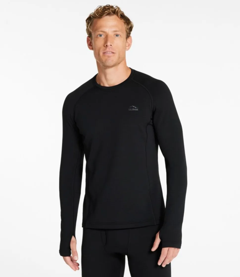 Store L.L.Bean "Men's Heavyweight Base Layer Crew Top" MidnightBlack