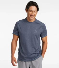 Online L.L.Bean "Men's Quick-Dry Trail Tee, Short-Sleeve" CarbonNavy
