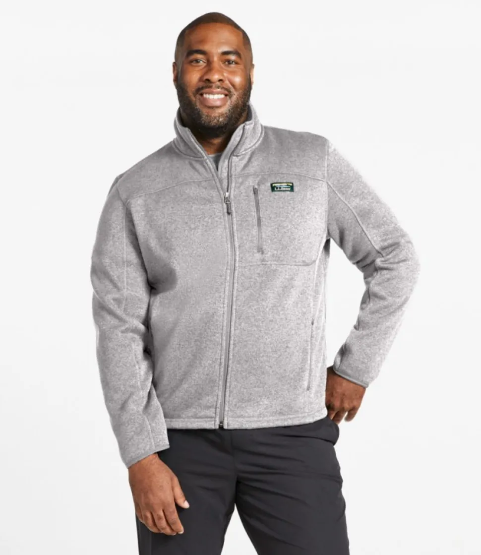 Cheap L.L.Bean "Men's Sweater Fleece Full-Zip Jacket"