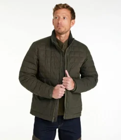 Online L.L.Bean "Men's Upcountry Waxed Cotton Down Sweater"