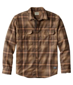 Flash Sale L.L.Bean "Men's Maine Guide Lightweight Merino Wool Field Shirt, Plaid"