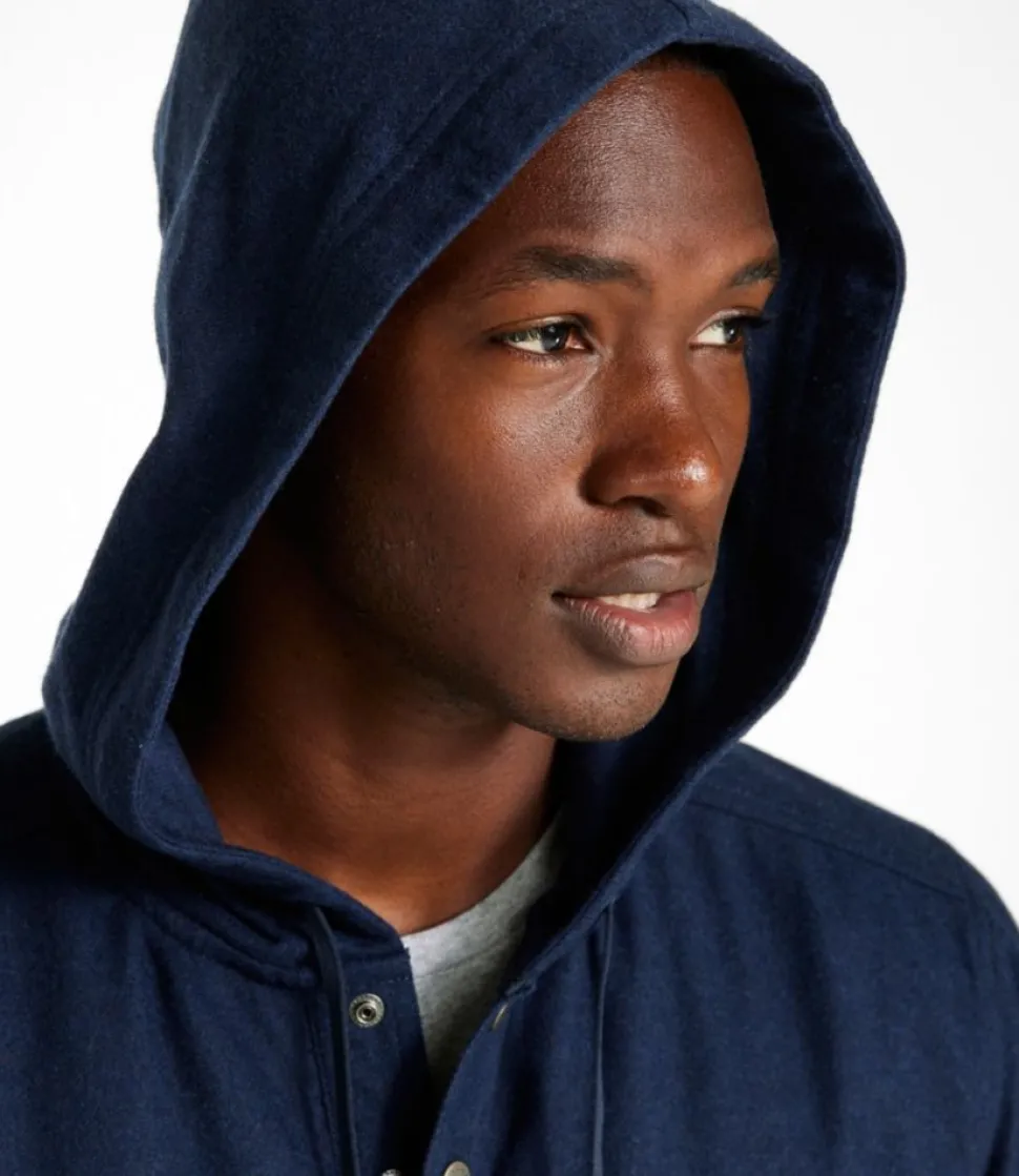 Best Sale L.L.Bean "Men's Maine Guide Wool Anorak" Navy
