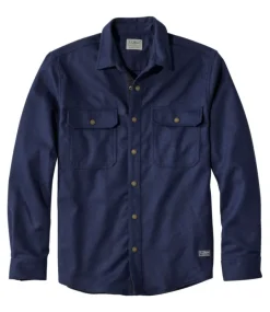 New L.L.Bean "Men's Maine Guide Wool Field Shirt"