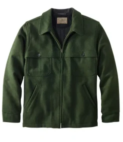 Store L.L.Bean "Men's Maine Guide Zip-Front Jac-Shirt with PrimaLoft" Loden