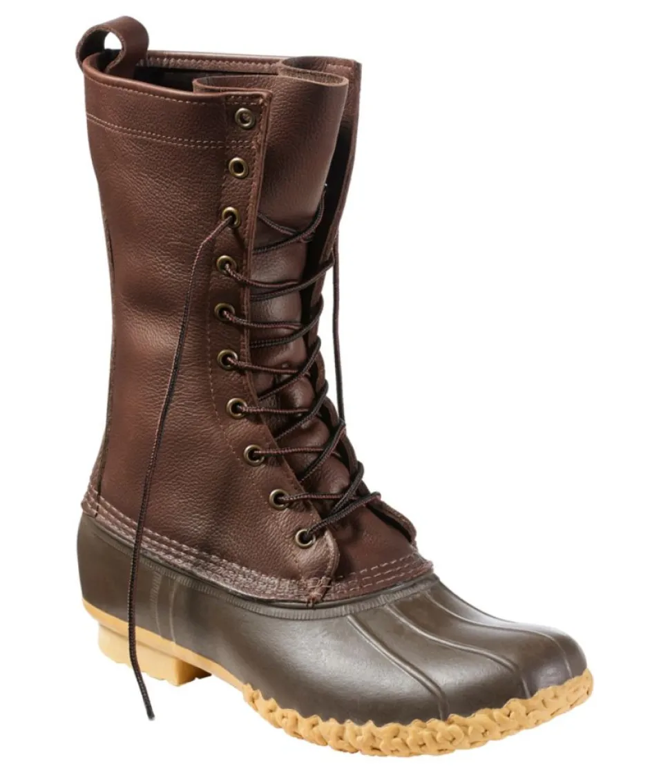 Discount L.L.Bean "Men's Maine Hunting Shoes, 12"" Brown/Brown