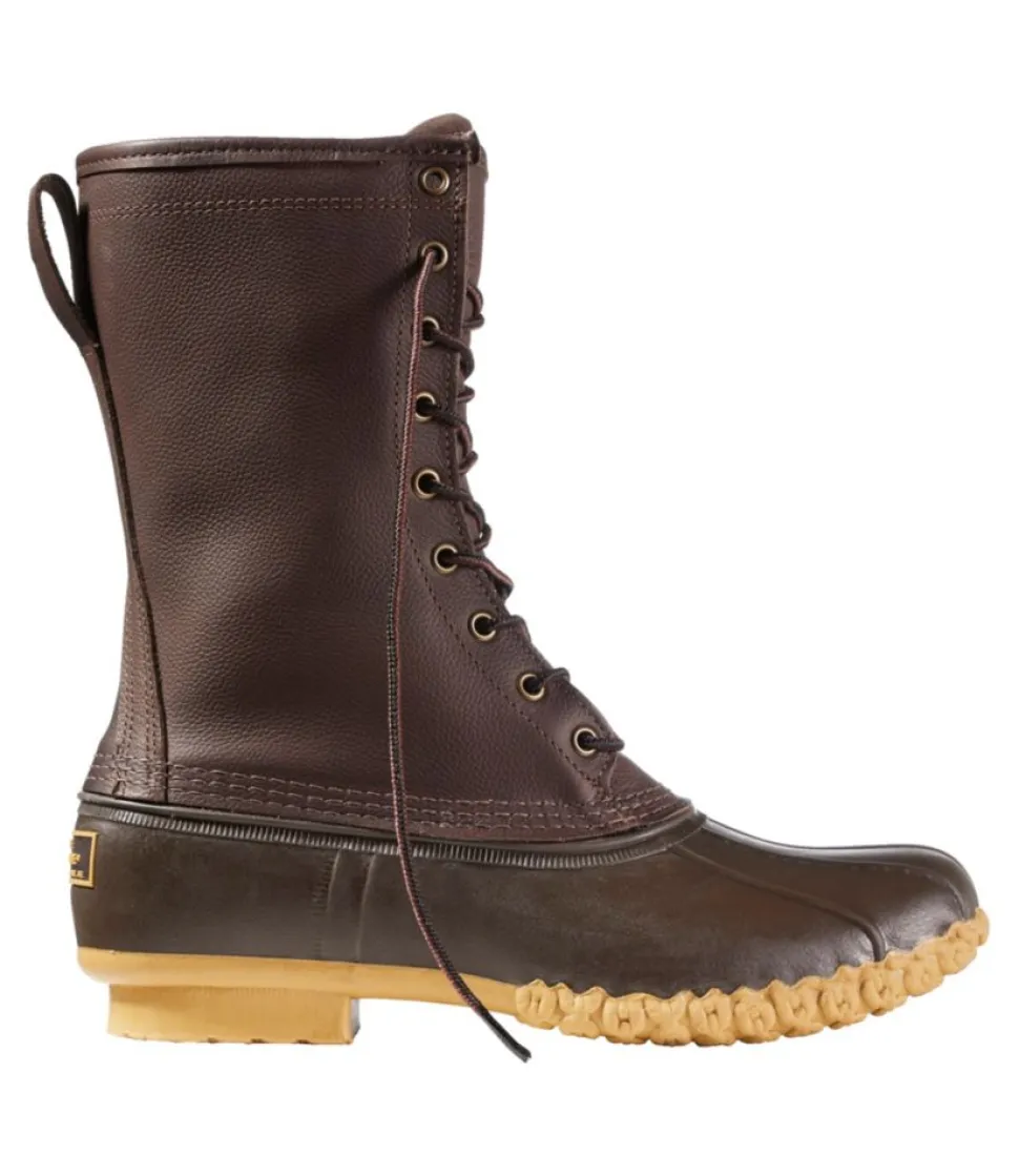 Fashion L.L.Bean "Men's Maine Hunting Shoes, 10" GORE-TEX/Thinsulate" Brown/Brown