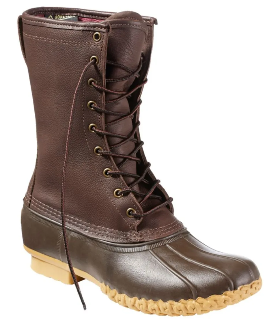 Fashion L.L.Bean "Men's Maine Hunting Shoes, 10" GORE-TEX/Thinsulate" Brown/Brown