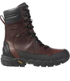 New L.L.Bean "Men's Maine Warden's Field Boot" DeepestBrown