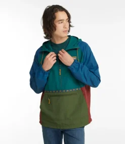 Outlet L.L.Bean "Men's Mountain Classic Anorak, Multi-Color"