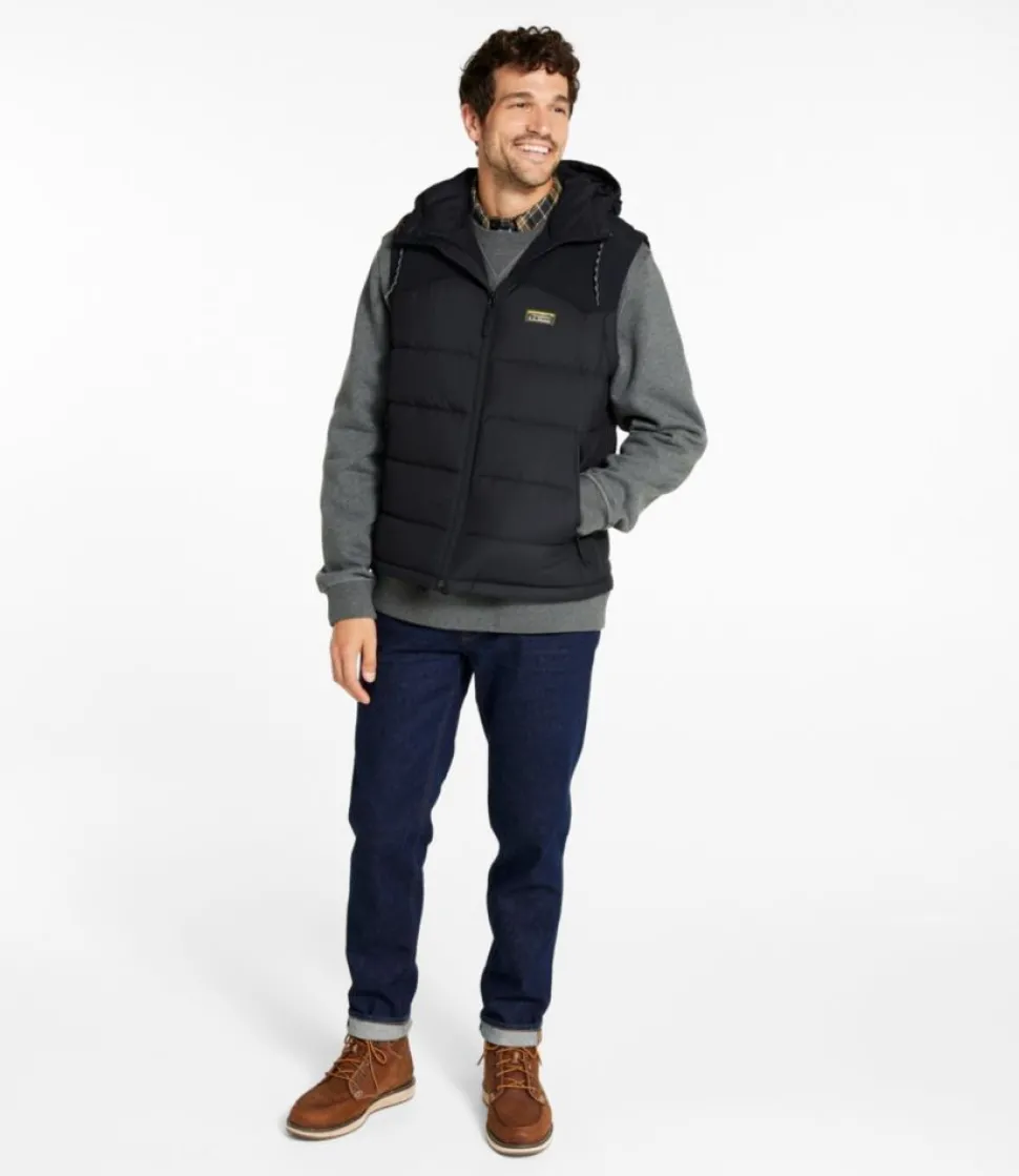 Shop L.L.Bean "Men's Mountain Classic Hooded Down Vest"