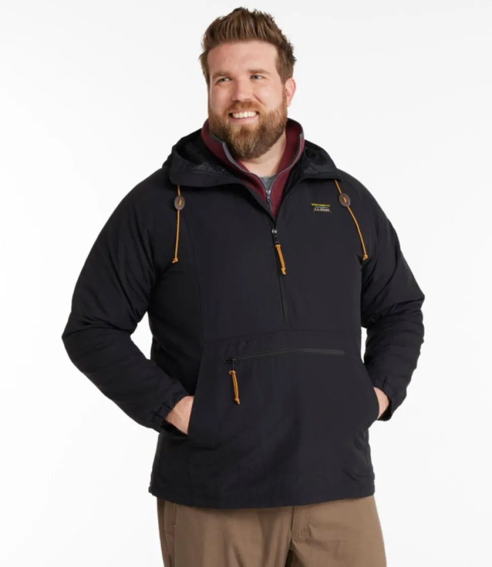 Fashion L.L.Bean "Men's Mountain Classic Insulated Anorak" Black