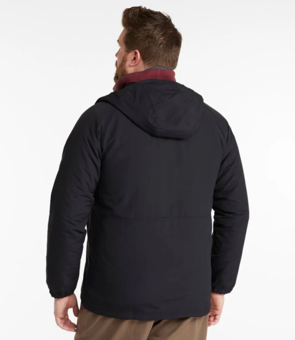 Fashion L.L.Bean "Men's Mountain Classic Insulated Anorak" Black