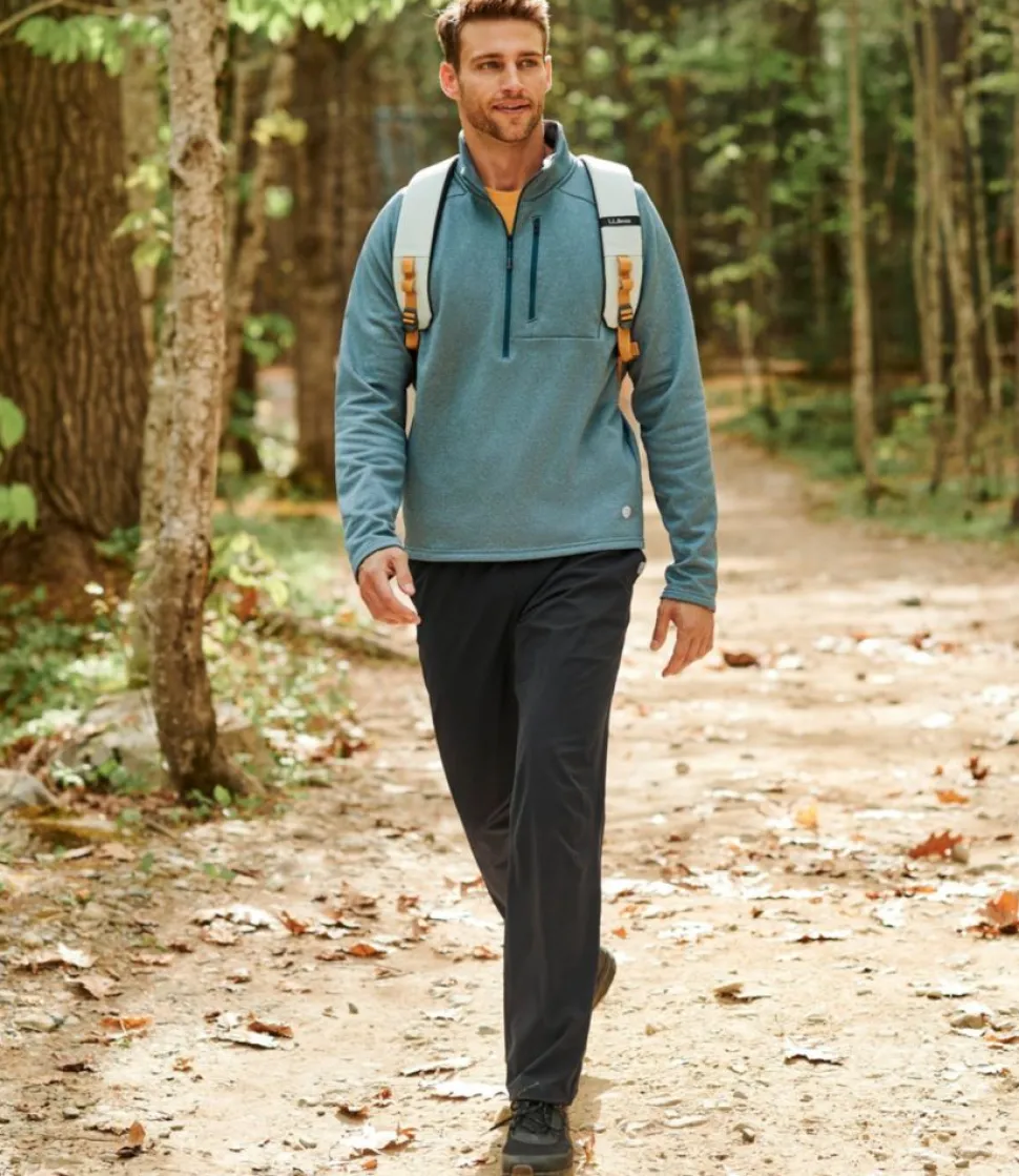 Discount L.L.Bean "Men's Mountain Fleece, Half-Zip" CarbonNavy