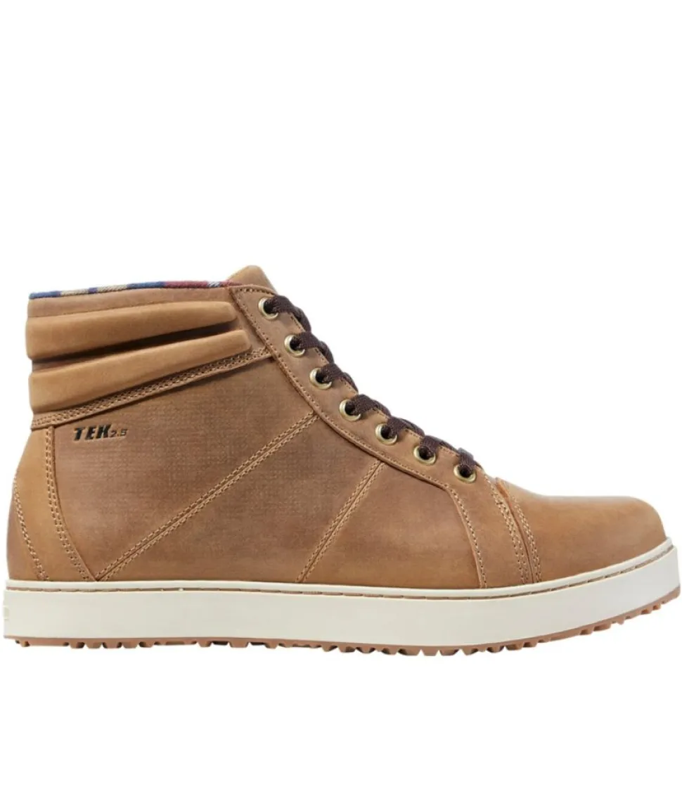Sale L.L.Bean "Men's Mountainside Flannel-Lined Chukka Boots" Saddle/Buchanan