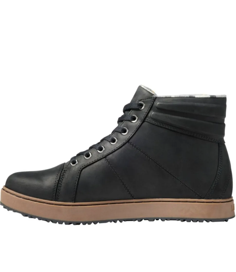 Sale L.L.Bean "Men's Mountainside Flannel-Lined Chukka Boots" Saddle/Buchanan