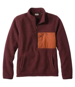 Sale L.L.Bean "Men's Mountainside Fleece, Half-Zip"