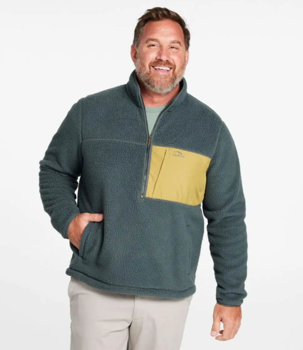 Sale L.L.Bean "Men's Mountainside Fleece, Half-Zip"