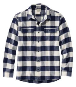 Cheap L.L.Bean "Men's Organic Flannel Shirt, Slightly Fitted"